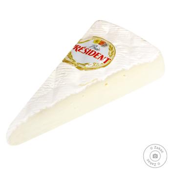 President Brie Cheese Weighing 60% - buy, prices for - photo 1