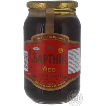 Honey Bartnik buckwheat 1400g Ukraine - buy, prices for MegaMarket - photo 1