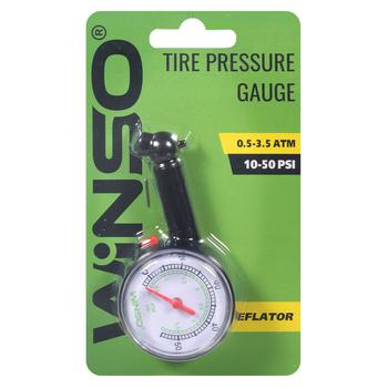 Манометр для шин Winso пластиковый 3,5 АТМ 143300 - купить, цены на Таврия В - фото 1