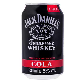 Jack Daniels Whisky-Cola Drink 5% 0,33l buy from 100.60 UAH ...