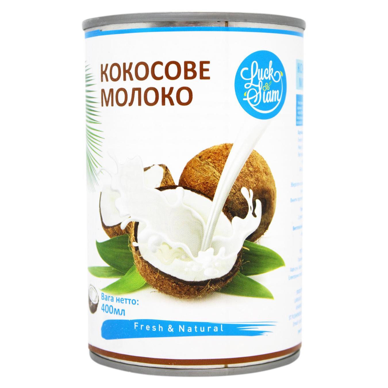 

Молоко кокосовое Luck Siam 400г