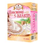 Пластівці Козуб 5 злаків + кунжут 400г