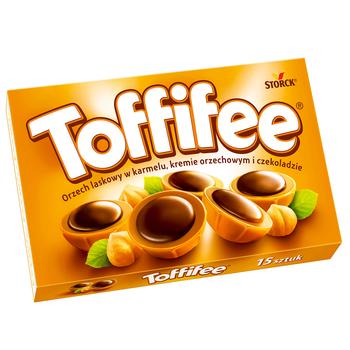 Toffife Sweets with Creamy Nougat and Hazelnuts 125g