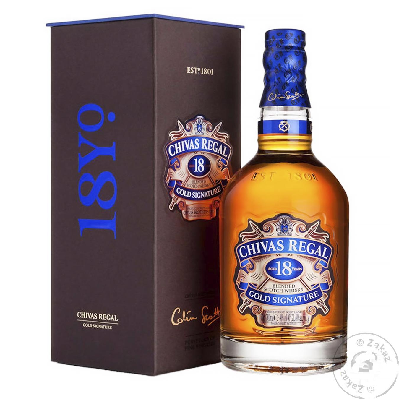 

Виски Chivas Regal 18 лет 40% 0,7л в подарочной упаковке