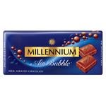 Шоколад Millennium Premium молочний пористий 90г