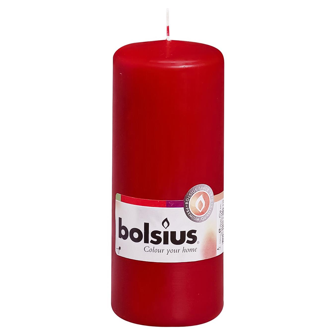 

Свеча Bolsius Бордовая 150/58 1шт