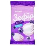 Зефір Novus зі смаком чорниці 240г