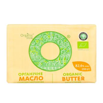 Organic Milk Sweet-Cream Extra Butter 200g - buy, prices for UltraMarket - photo 2