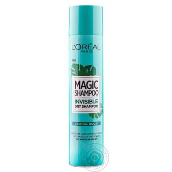 Шампунь L'Oreal Magic Shampoo Травяной коктейль невидимый сухой 200мл купить, цены на МегаМаркет - фото 1