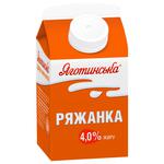 Ряжанка Яготинська 4% 450г