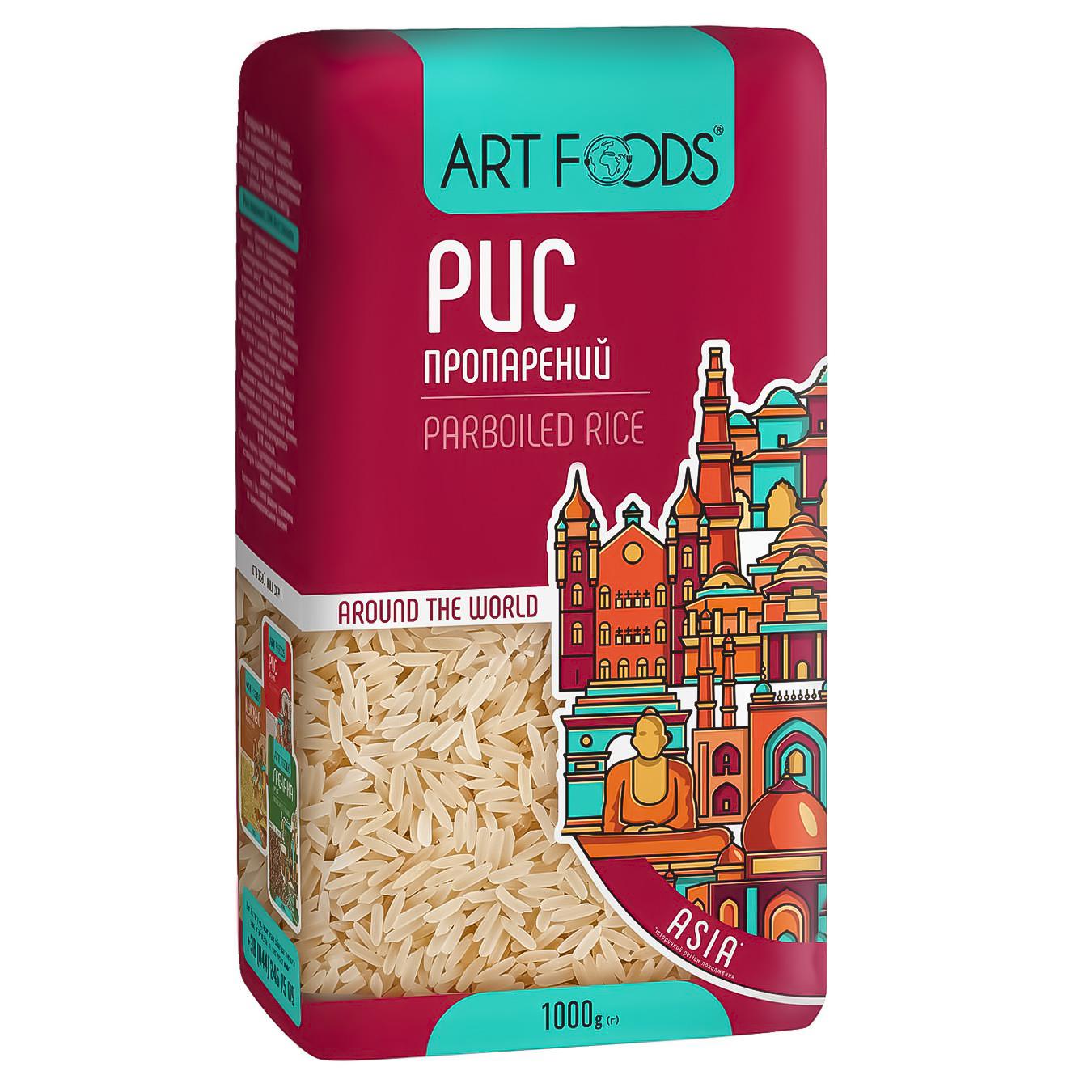 

Рис Art Foods длиннозерный пропаренный 1кг