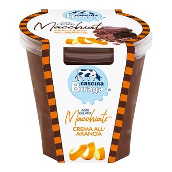 Cascina Biraga AgriGelato Chocolate Ice Cream with Orange Flavor 350ml - buy, prices for Tavria V - photo 1