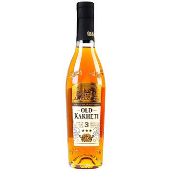 Old Kakheti Brandy 3 yrs 40% 200ml - buy, prices for Chudo Market - photo 1