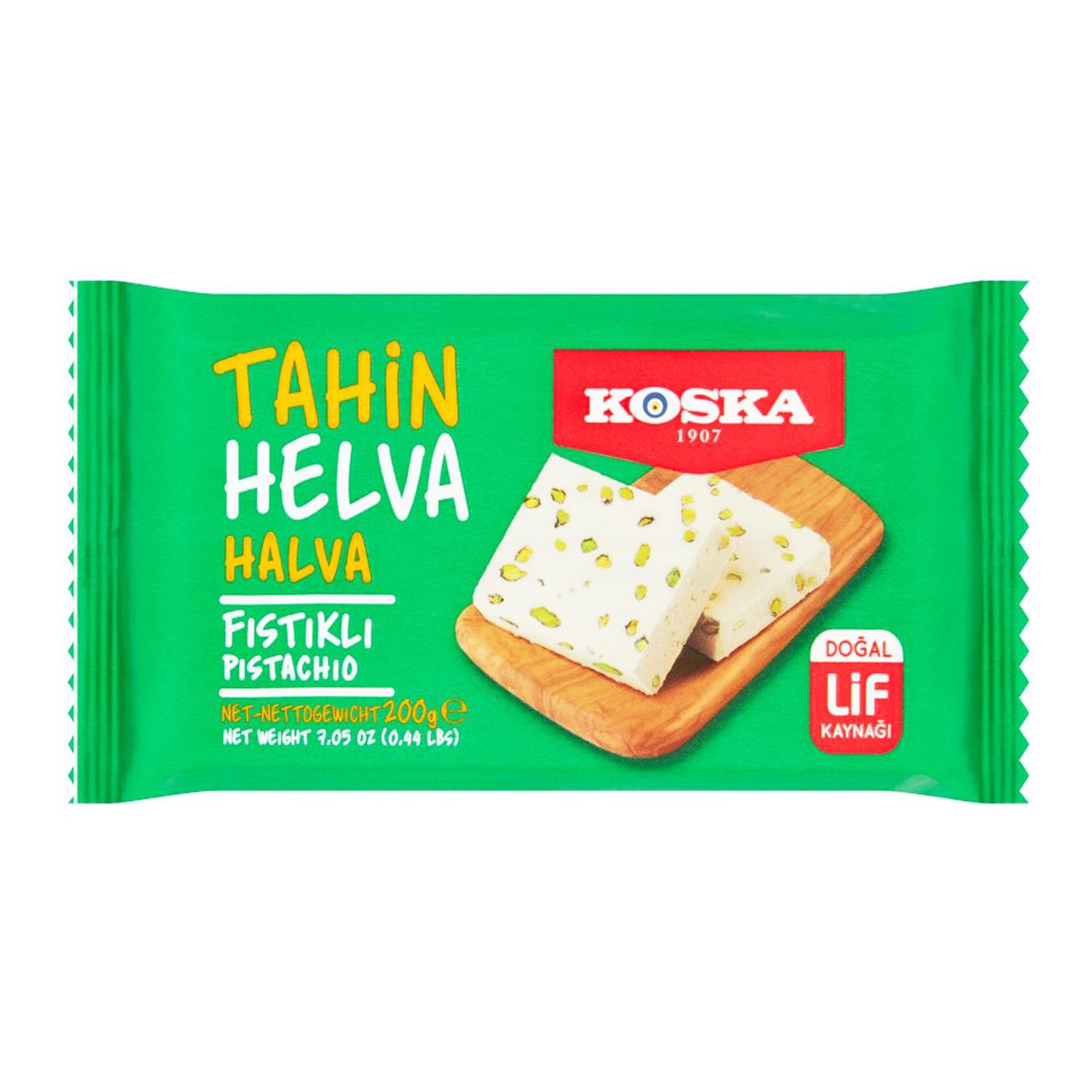 

Халва Koska с фисташками 200г
