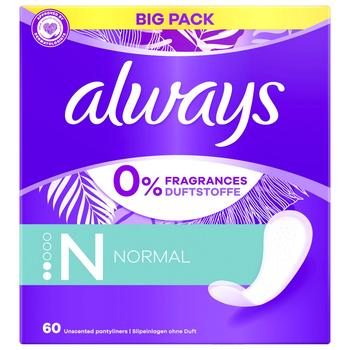 Прокладки ежедневные Always Daily Fresh Normal 60шт - купить, цены на - фото 5