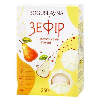 Boguslavna Zefir with Pear Pieces 230g - buy, prices for MegaMarket - photo 1
