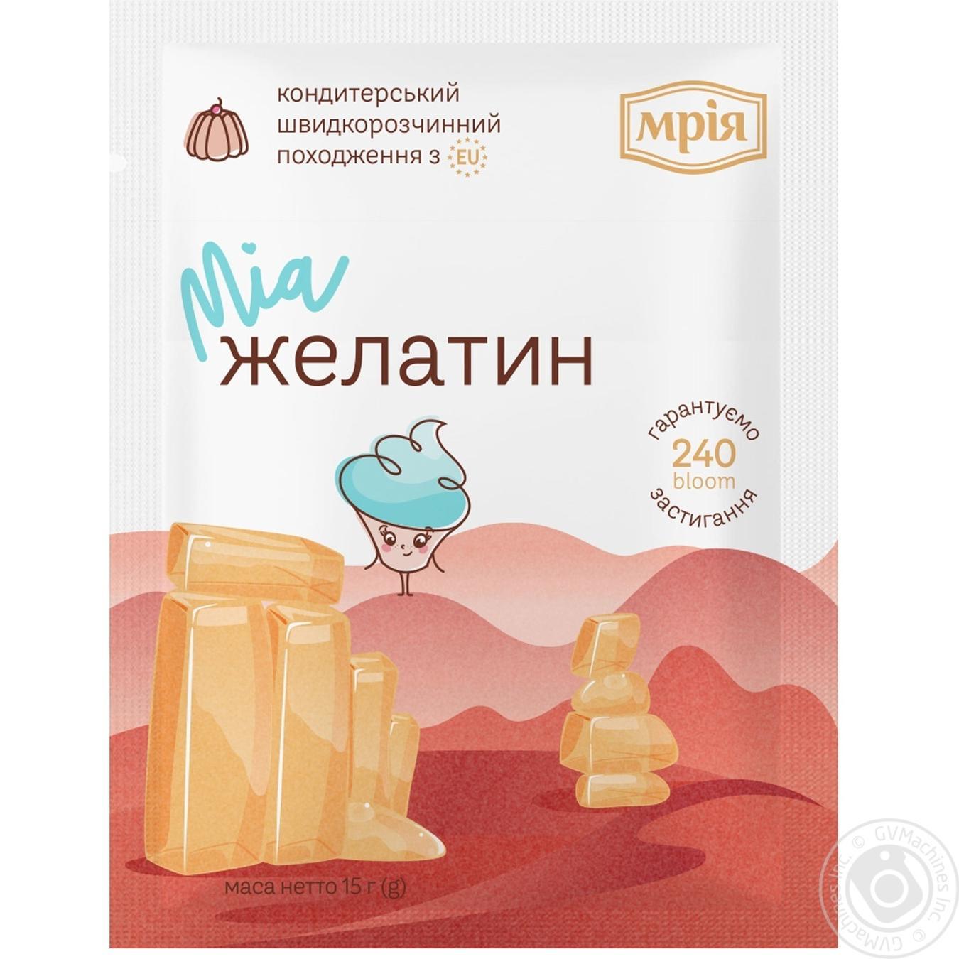 

Желатин Мрия 15г