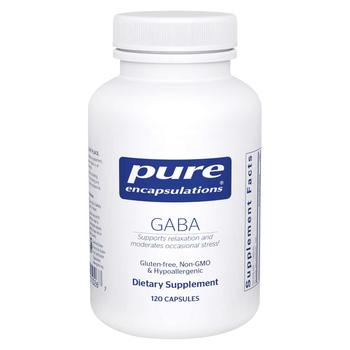 Pure Encapsulations Gamma-Aminobutyric Acid 120 capsules