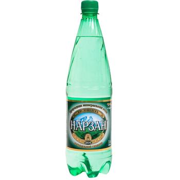 Narzan Carbonated Natural Mineral Mineral Water 1l - buy, prices for MegaMarket - photo 1