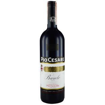 Вино Pio Cesare Barolo DOCG красное сухое 14,5% 0,75л