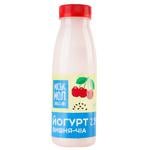 Miskmolzavod №1 Cherry-chia Yogurt 2.5% 300g