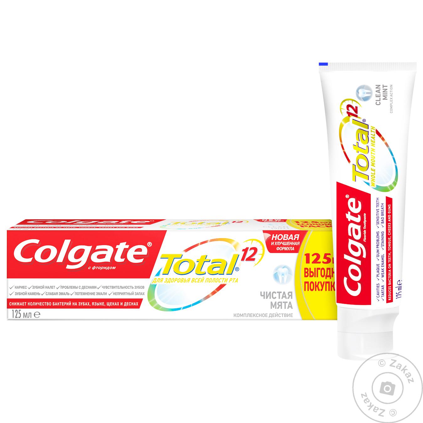 

Зуб. паста Colgate 75 мл Total Чиста М'ята