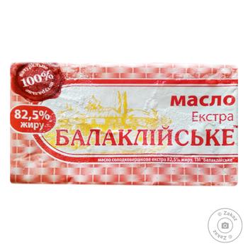 Масло Балмолоко Экстра 82,5% 200г - купить, цены на Восторг - фото 1