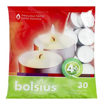 Bolsius White Tealights 30pcs - buy, prices for - photo 1