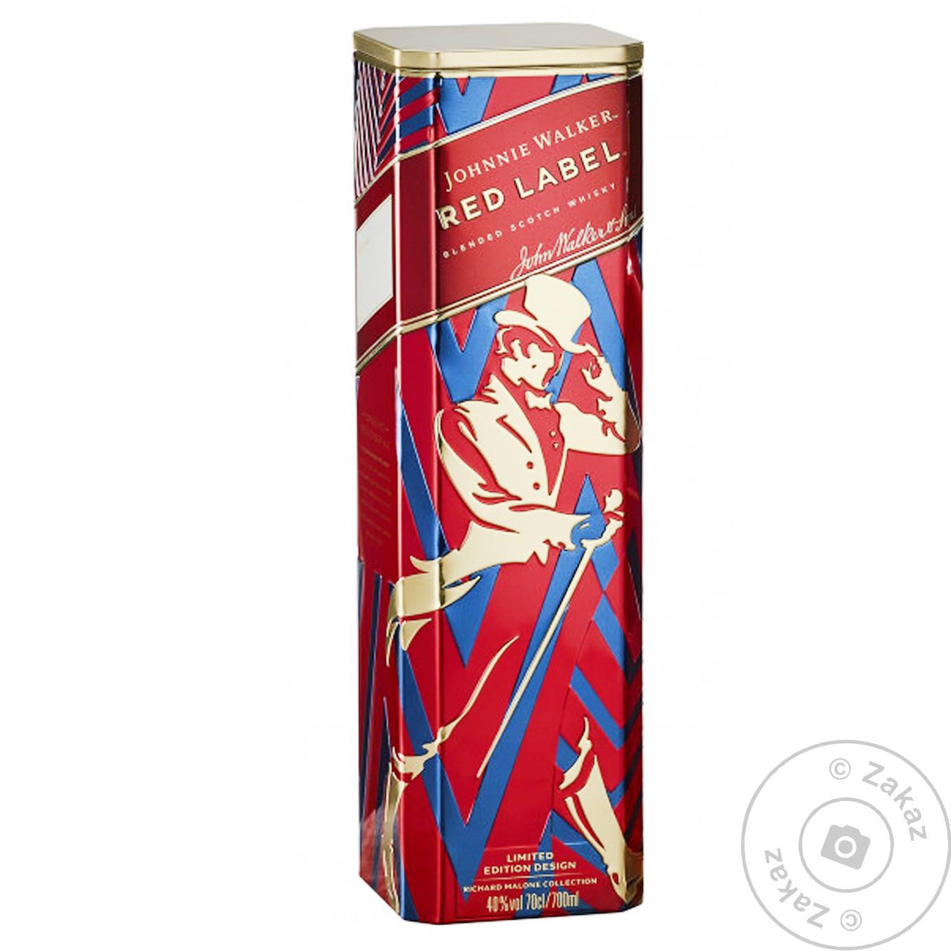 

Виски Johnnie Walker red label 40% 0.7л