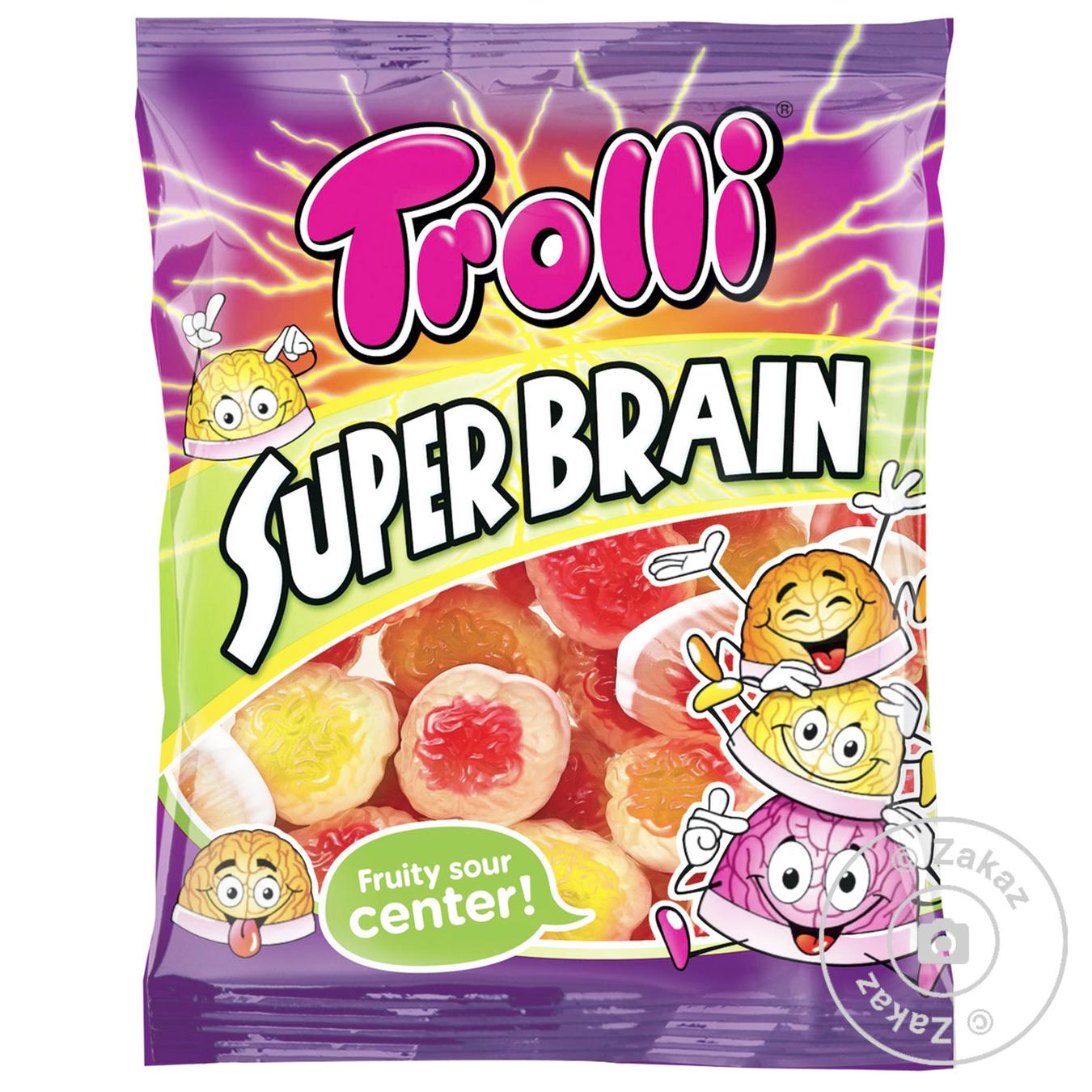 

Конфеты Trolli Супер мозг фруктовые жевательные 100г