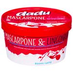 Dadu Mascarpone with Lingonberries Ice Cream 800ml