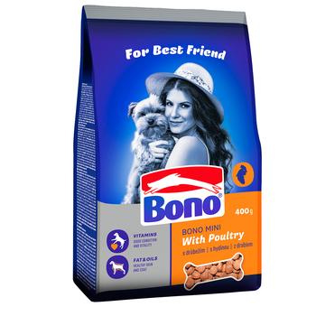 Bono Dry Food with Poultry for Small Breed Dogs 400g - buy, prices for COSMOS - photo 1
