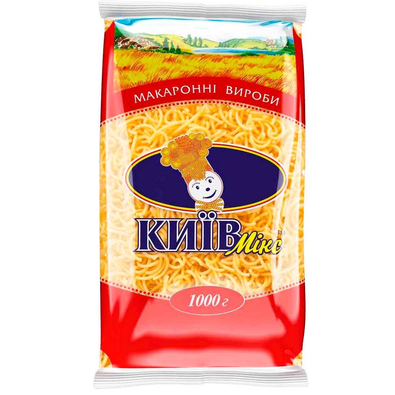 

Макаронные изделия Киев Микс Экстра Червячок 1кг