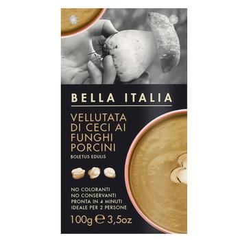 soup bella italia chickpeas mushroom 100g Italy