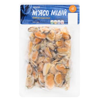 Novus Boiled Frozen Mussles 500g