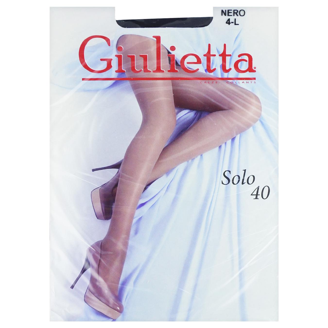 

Колготы Giulietta Solo nero женские 40ден 4р
