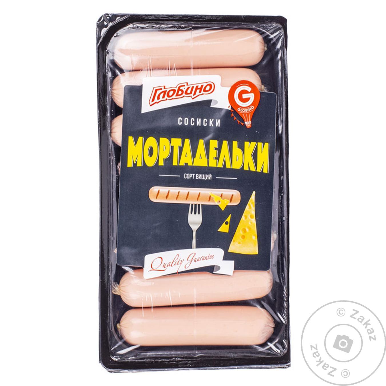 

Сосиски Глобино Мортаделькы высший сорт 375г