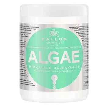 Kallos Algae Moisturizing Hair Mask with Algae Extract and Olive Oil 1l - buy, prices for Vostorg - photo 1