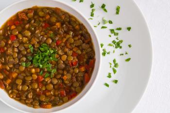 Lentil soup