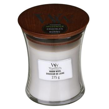 Свеча WoodWick Warm Wool ароматическая 275г - купить, цены на КОСМОС - фото 2