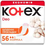 Kotex Deo Normal Daily Pads 56pcs