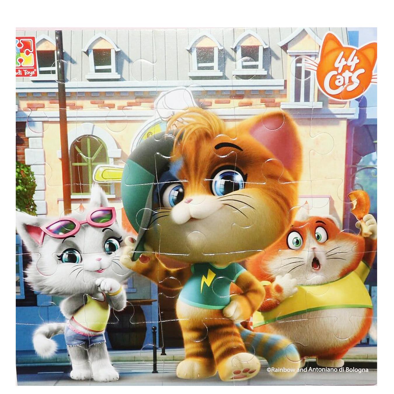 

Игра настольная Vladi Toys Котята мягкие пазлы А4
