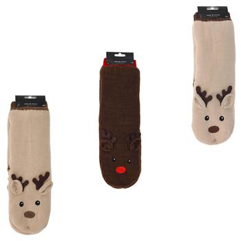 Koopman Deers Decorative New Year's Socks in Assortment