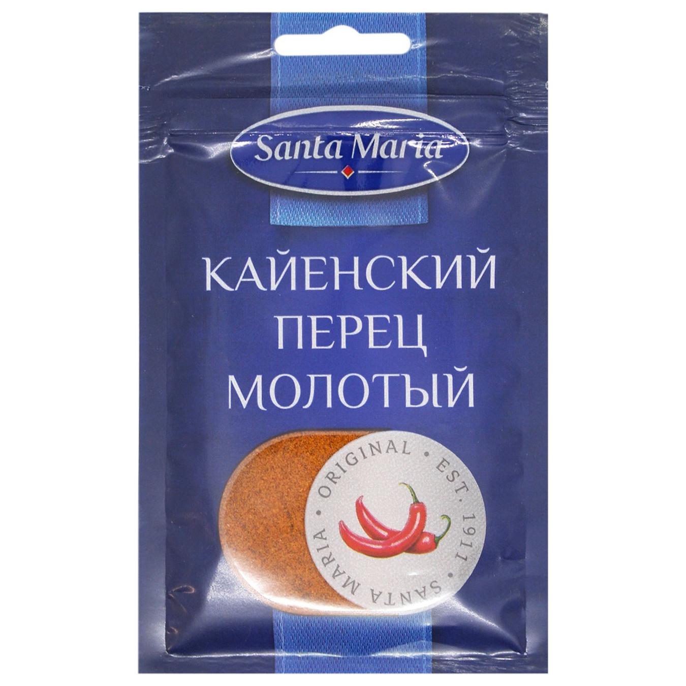 

Перец Santa Maria кайенский молотый 18г