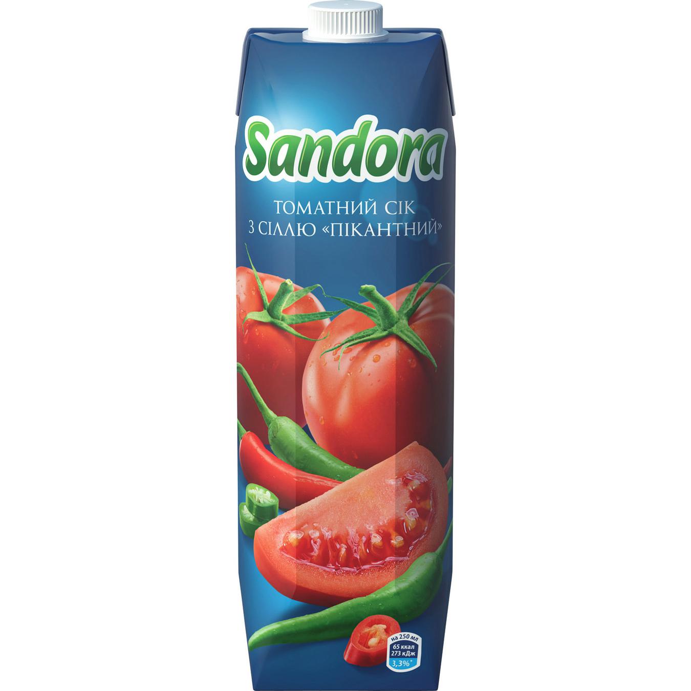 

Сок Sandora Томатный Пикантный 0,95л