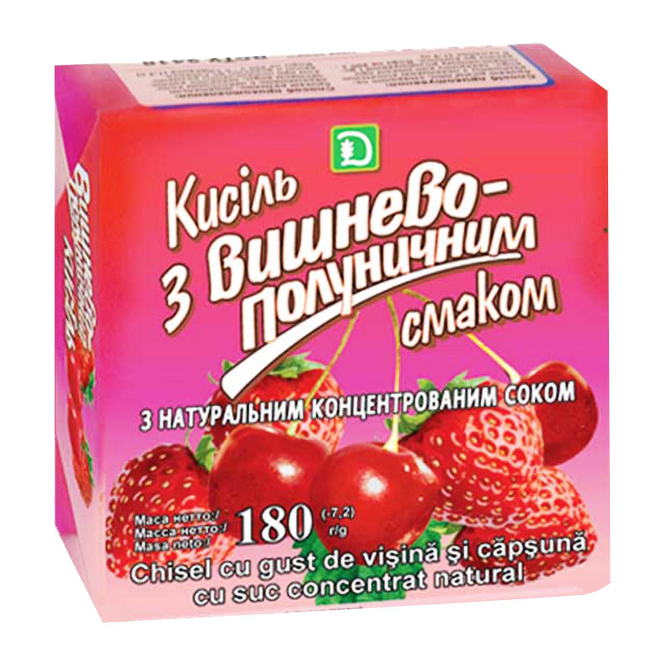 

Кисель Золоте Зерно вишнево-клуюничный 180г