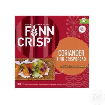 Сухари Finn Crisp Мультизерновые с кориандром 180г - купить, цены на Auchan - фото 3