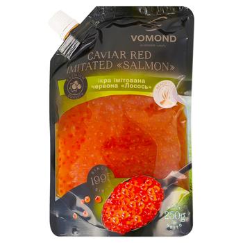 Икра имитированная Vomond Лосось красная 250г