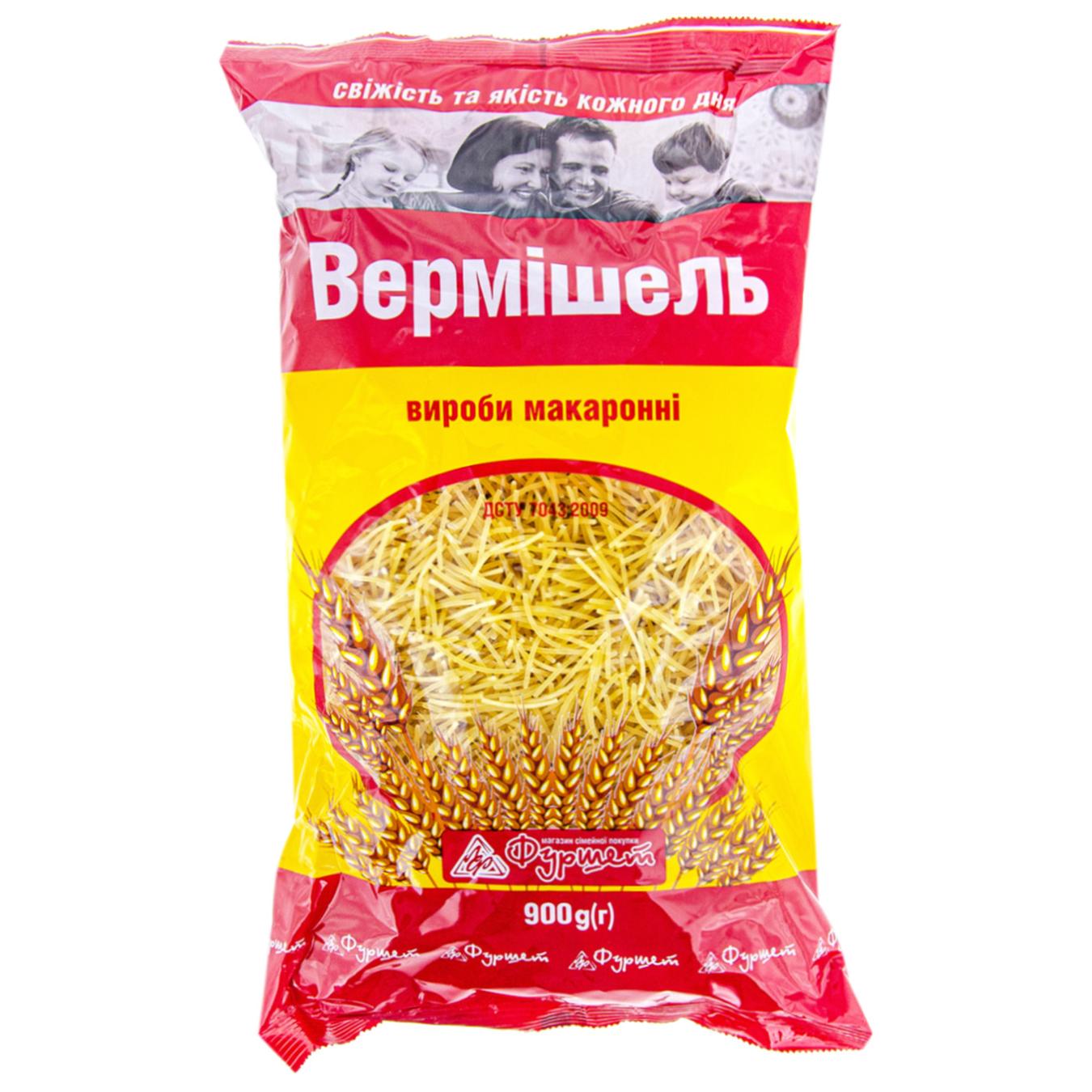 

Макароны Фуршет вермишель 900г