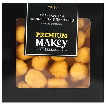 Makey Premium Fried Frozen Breaded Mozzarella Cheese Balls 250g - buy, prices for NOVUS - photo 1